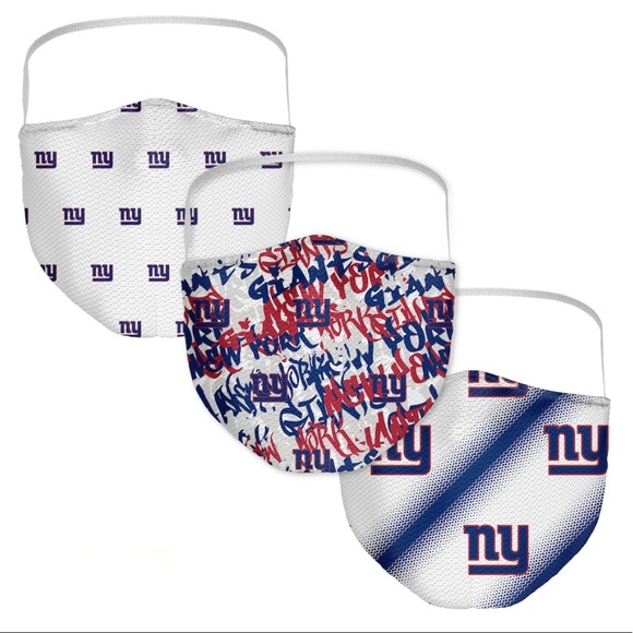 Face Mask NFL New York Giants (3) Total - Picture 1 of 3
